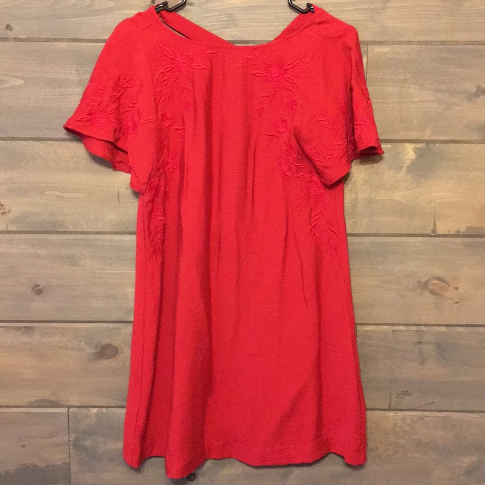 Pink loft dress